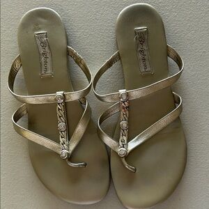 Brighton Women's Gold Sandals